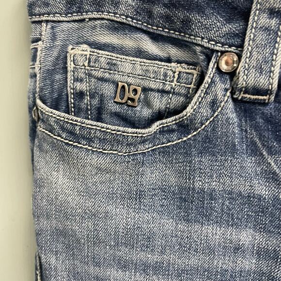 D9 Slick Womens Size 31 Bootcut Jeans Y2K Grunge Casual Classic Distressed Wash - Picture 3 of 7